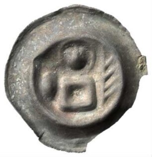 Fundmünze, Hohlpfennig, 15. Jh.?