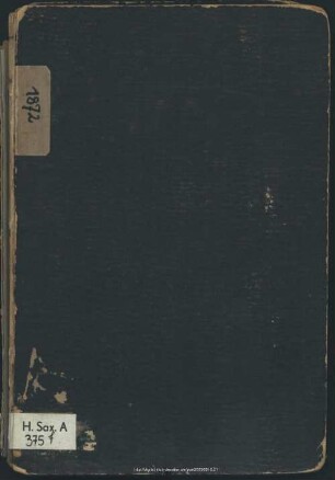 1872: Kalender für das Königreich Sachsen : auf d. Jahr ...; astronomischer Kalender. Astronomische, meteorologische und statistische Mittheilungen. Marktverzeichniß