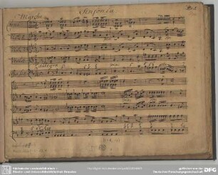 Partitur Sinfonia 1