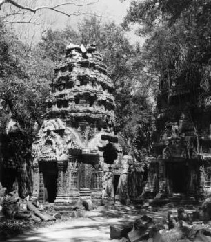 Reisefotos Kambodscha. Angkor. Bayon (1191/1219). Kleinarchitektur