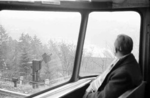 Schaffhausen: Rheinfall vom Triebwagen aus