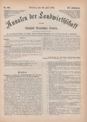 No. 55. Berlin, den 10. Juli 1872. XII. Jahrgang.