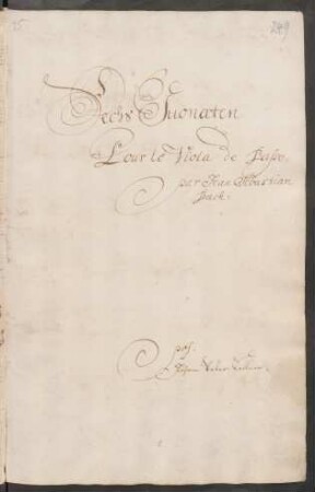 6 Suiten für Vc solo, BWV 1007-1012