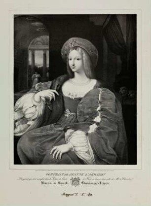 Bildnis der Jeanne d'Aragon