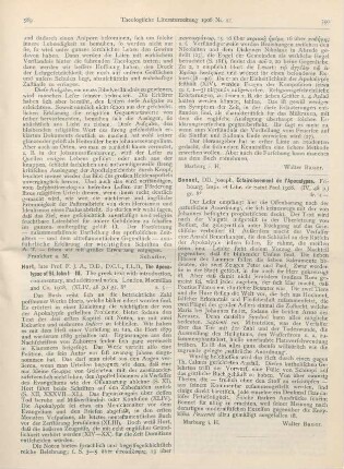 589-590 [Rezension] Hort, F. J. A., The Apocalypse of St. John I-III