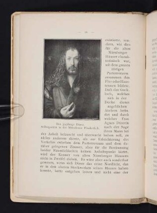 Der 39jährige Dürer. Selbstporträt in der Münchner Pinakothek.