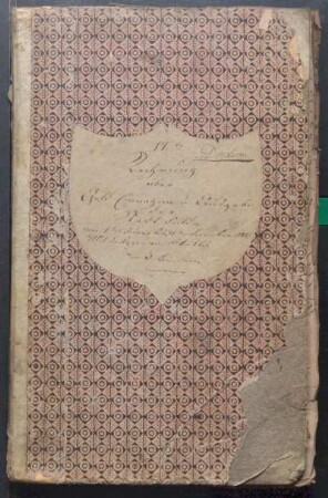 IX A 1 - Alte Stadtrechnungen (1816)