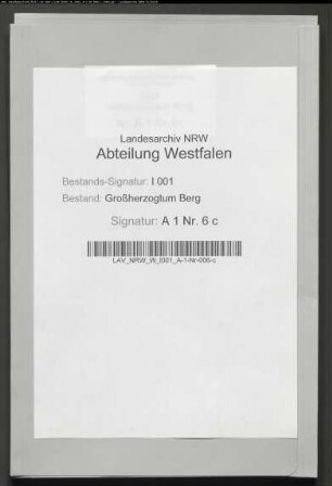 Kommunalrechnung der Marie Amelsbüren
