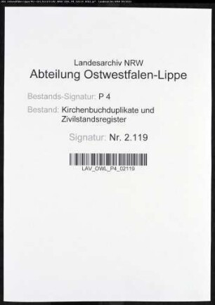 Kirchenbuchduplikat der größeren evangelisch-lutherischen Gemeinde Werdohl, Kreis Altena (GHT 1844-1848). (Gemeinde: Größerer Evangelisch-Lutherische Gemeinde)