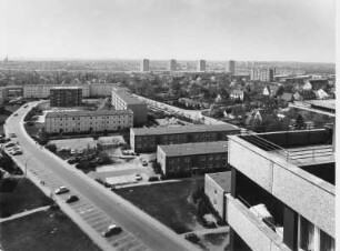 Hamburg-Wandsbek. Blick auf das Neubaugebiet Farmsen-Berne