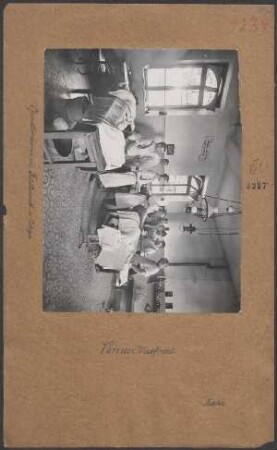 Operationsraum im Feldlazarett in Colliges