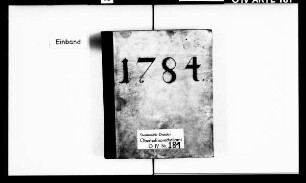 Dresdner Hoftagebücher (Serie B), 1784