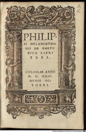 De Rhetorica libri tres
