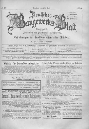 43. Jahrgang. No 30.