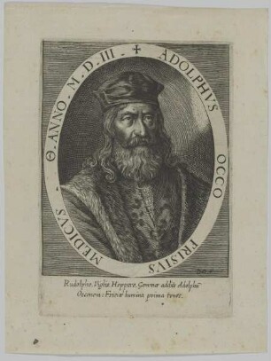Bildnis des Adolphvs Occo