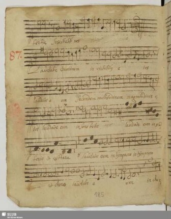 Lasso, Orlando di: Laudate Dominum de caelis