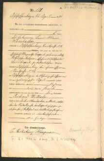 Standesamtsbuch der Stadt Aschaffenburg: Geburten 365/1900 - 184/1901