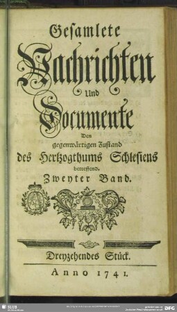 Dreyzehendes Stück