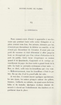 VI. La Esmeralda