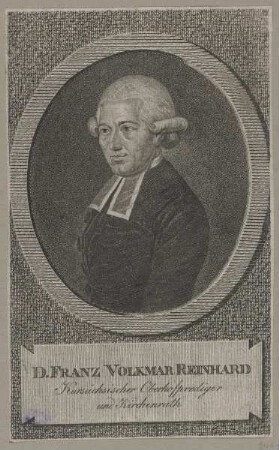 Bildnis des Franz Volkmar Reinhard