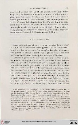 § 3: La construction