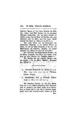 1. Bertuchs Bilderbuch für Kinder u. s. w. Nro. 169. 170. 171. 172 u. Weimar, Industr. Compt. 2. Ausführlicher Text zu Bertuchs Bilderbuche u. Nro. 171 und 172 u.