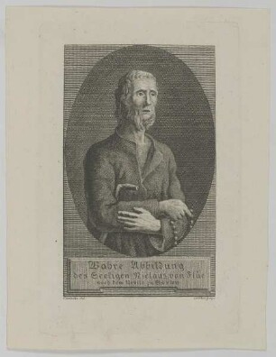 Bildnis des Nicolaus von Fluee