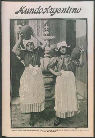 Las fiestas de fin de curso en las escuelas de esta capital [Fotografía]