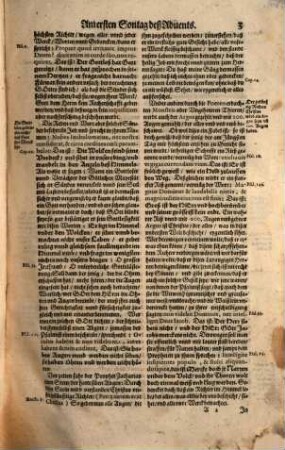 Postilla Oder Auslegung aller Sonn- Fest und Feyrtäglichen Evangelien, durch das gantze Jahr, Advent und Fasten : Darinnen werden uber jede Evangelia, außbündige, schöne und fürtreffliche Theologische Moralische, auch Politische Concept, discurs, und erklärungen, allerley Figuren, Gleichnussen und Exempel, begriffen, [1/]2