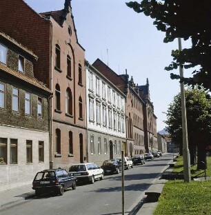 Heiligenstadt. Blick in die Lindenallee von Westen