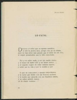 Lo fatal