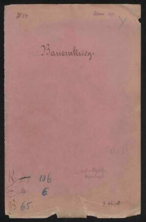 Schriftwechsel des Deutschmeisters Dietrich von Cleen, Teil I: (1521), 2. Juli 1524 - 14. Juni 1525