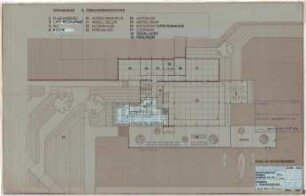 Schneider - Esleben, Paul; Erkrath - Hochdahl, Sedentaler Str. 110; Hochdahlhaus - Grundriss 2. Terrassengeschoss