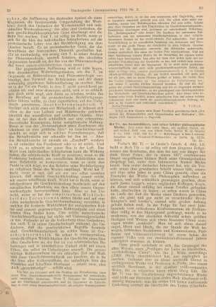 30-31 [Rezension] Forke, Alfred (Hrsg.), Mê Ti, des Sozialethikers, und seiner Schüler philosophische Werke
