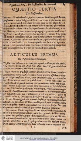 QUAESTIO TERTIA.