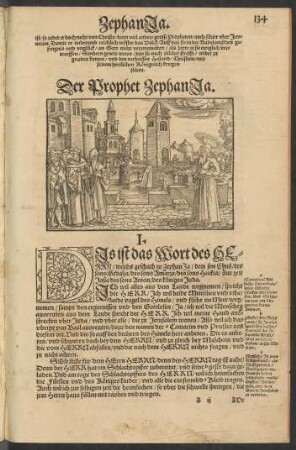 Der Prophet Zephanja.