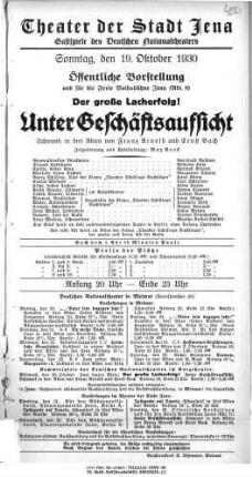 Unter Geschäftsaufsicht