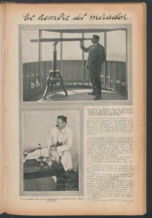El hombre del mirador