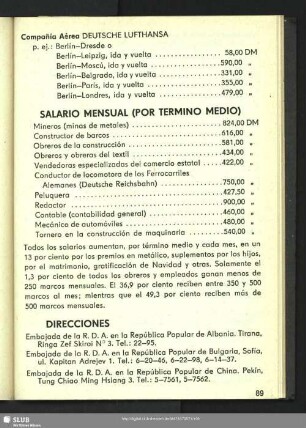 Salario Mensual (Por Termino Medio)