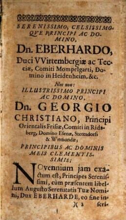 Tob. Wagneri Descriptiones genealogicae praecipuarum familiarum Magnatum in Europa