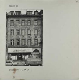 Fotografie: Dresdener Str. 12, um 1981