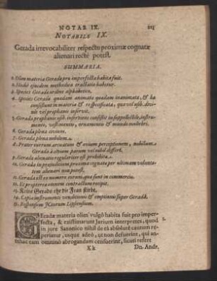 Notabile IX.
