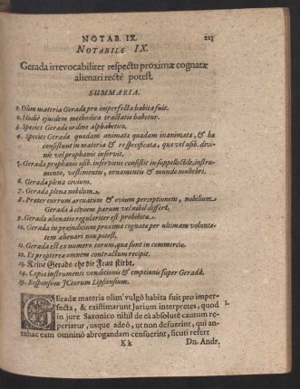 Notabile IX.