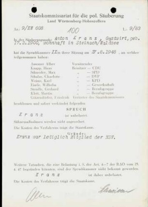 Kranz, Anton
