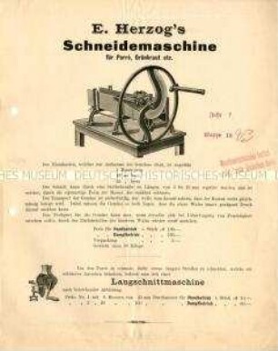 Schneidemaschine für Porre, Grünkraut usw.