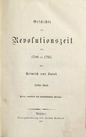 Geschichte der Revolutionszeit : von 1789 bis 1795, 3