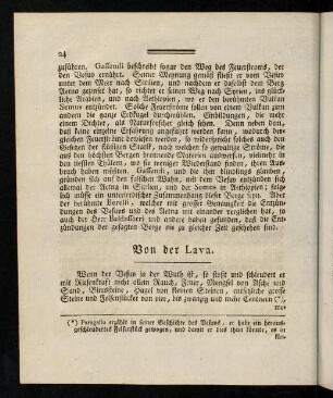 24-37, Von der Lava.