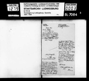 Stiftungssachen: Grundabgabenablösungen, Oberamt Leonberg