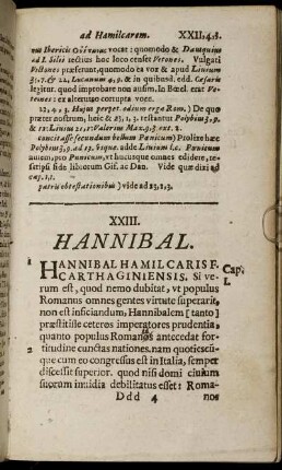 XXIII. Hannibal.