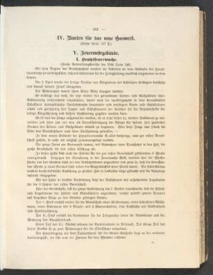 V. Feuerwehrgebäude.